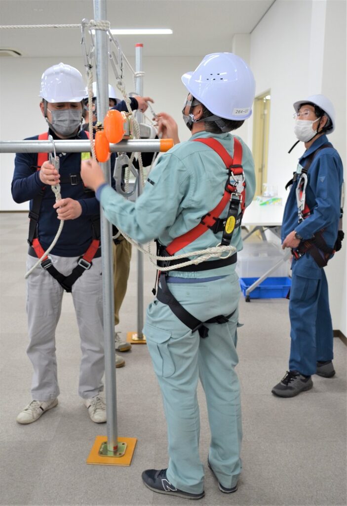 フルハーネス正しい装着方法確認 | JA晴れの国岡山