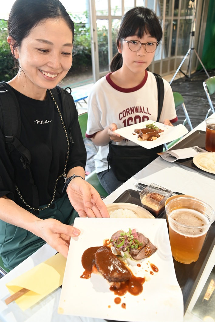 「なぎビーフ」「おかやま黒豚」ＰＲ／ＡＲＴ ｄｅ ＭＥＡＴ Ｎａｇｉ ２０２５