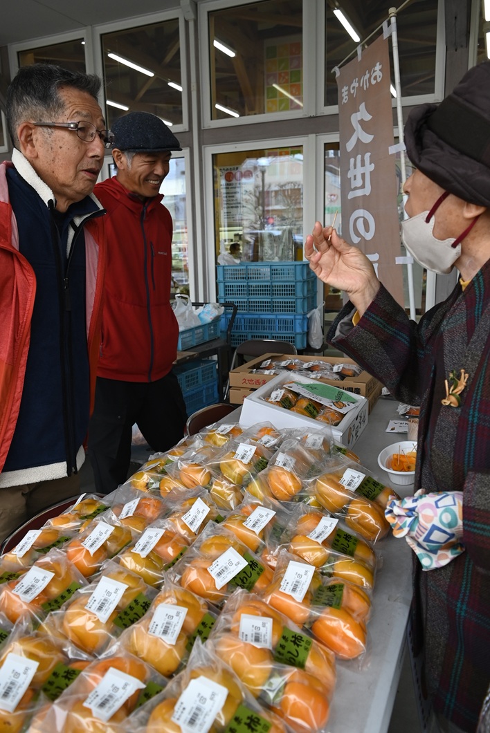 西条柿ＰＲに力　品質向上へ優良系統選抜も／久世西条柿生産組合設立３０年