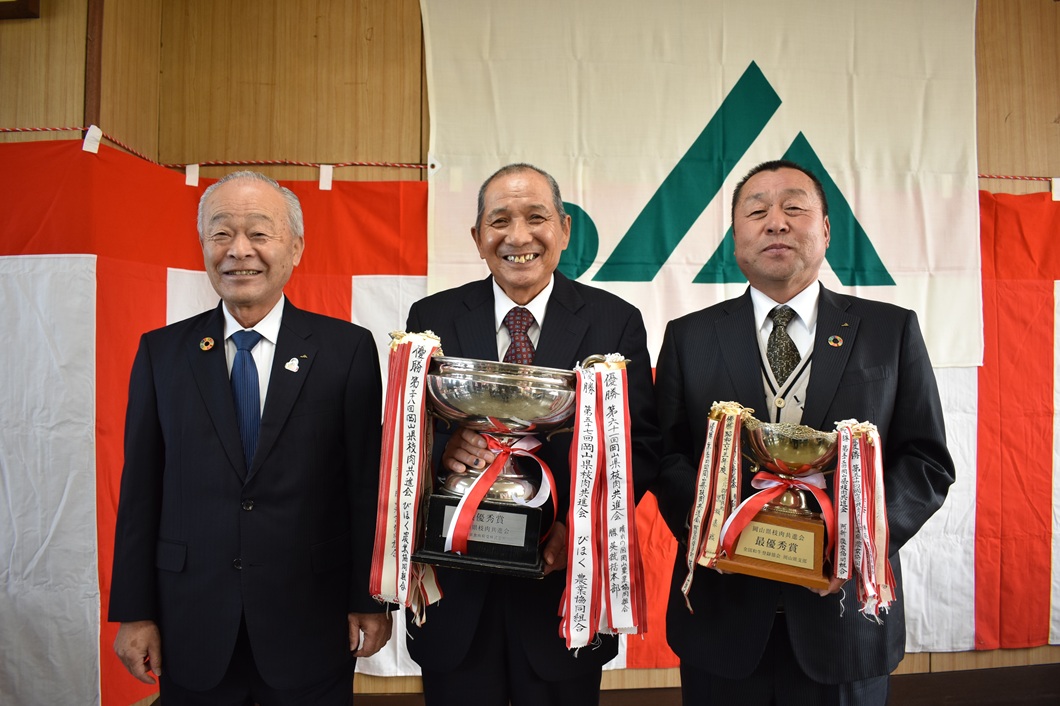 大臣賞に長圓牧場(勝英) 県枝肉共進会に和牛69頭