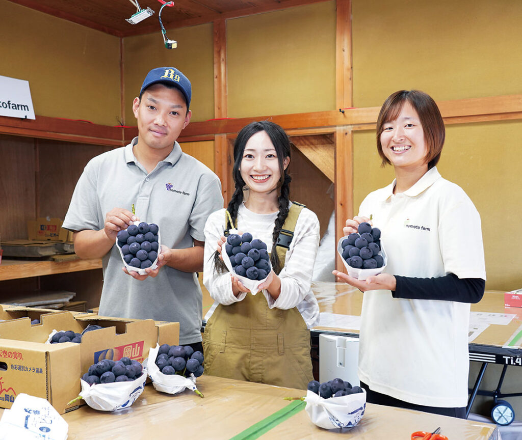 高梁で一緒にブドウを作りませんか？ | ISAKOが行く！新人農家さん
