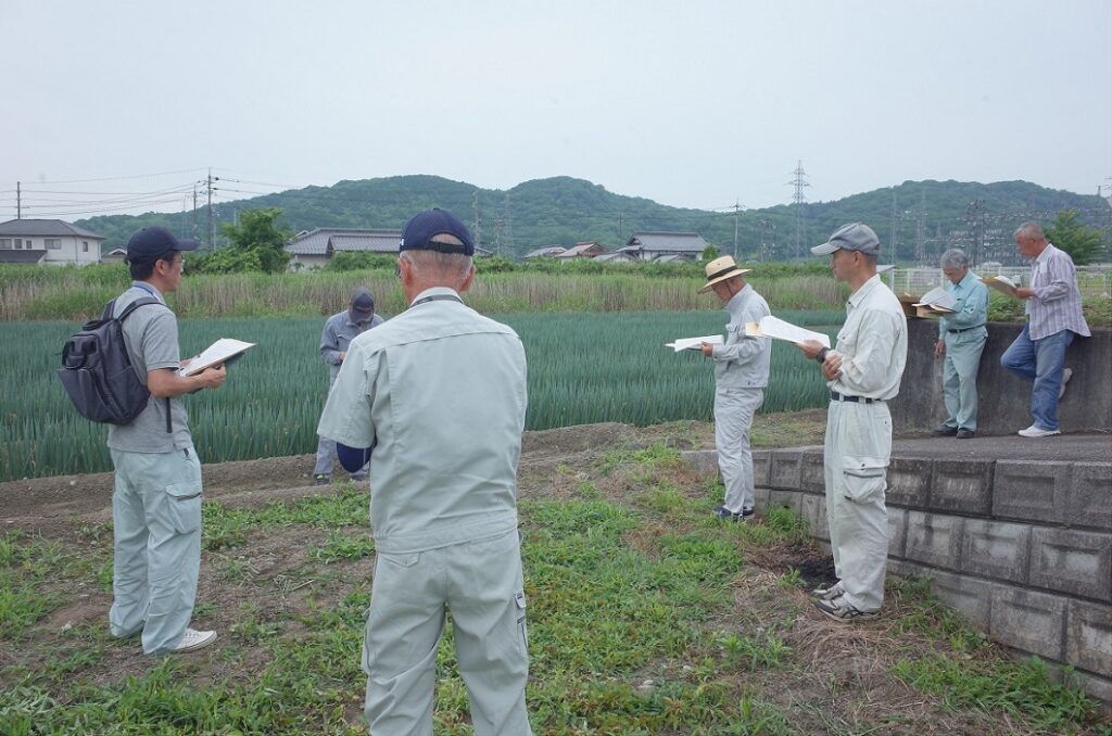 白ネギの現地研修会開く／津山市