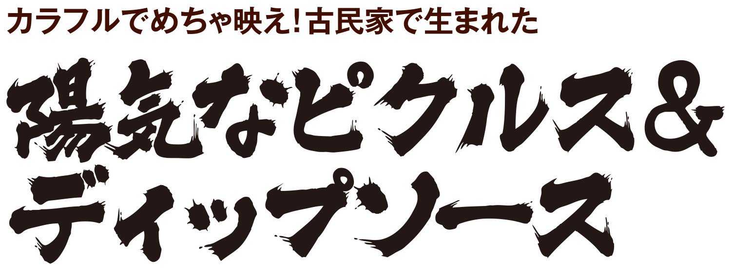 陽気なピクルス＆ディップソース