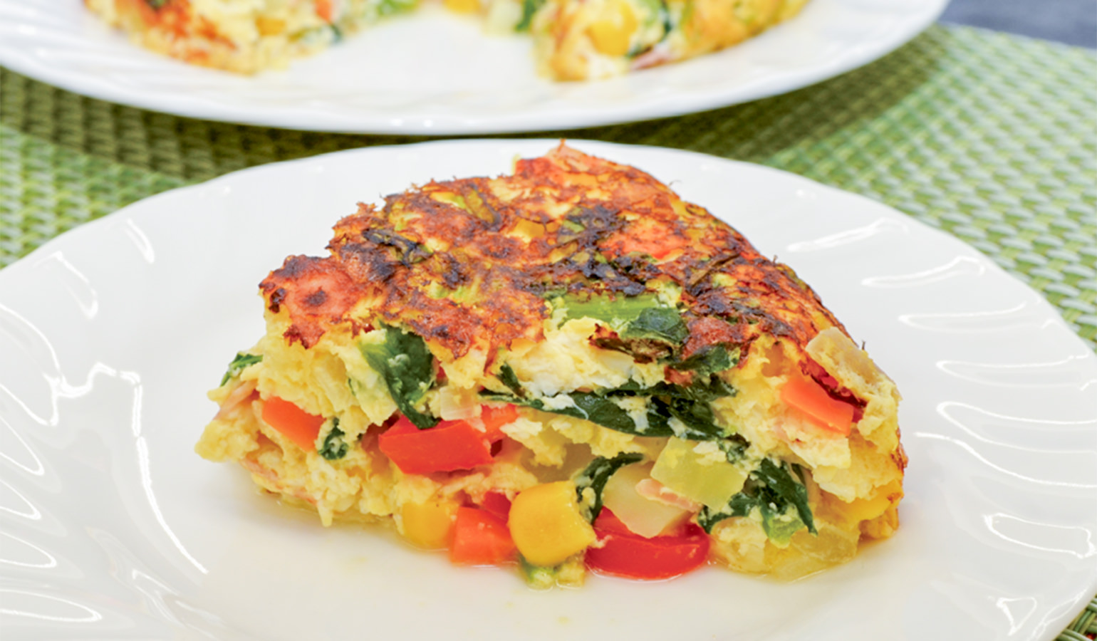 ごろっと具材のごちそうオムレツ