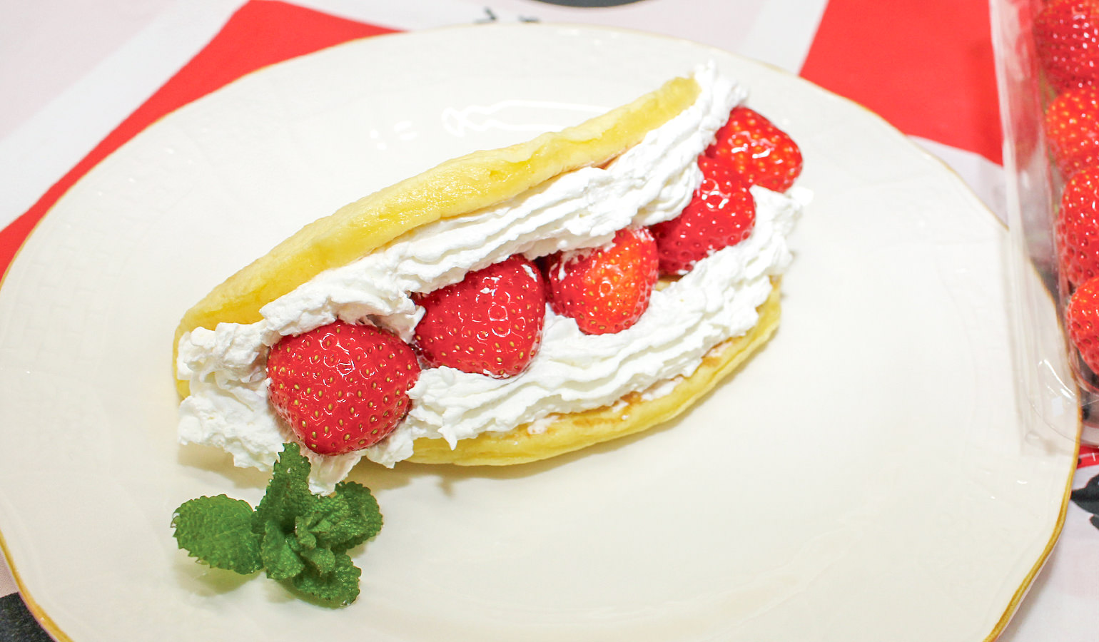 いちごオムレツ♥