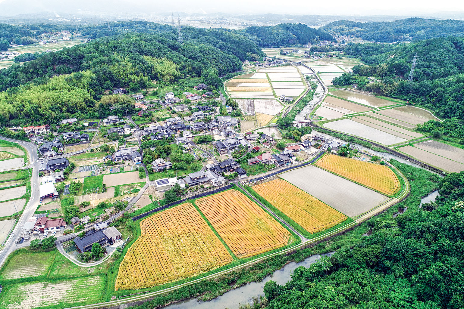 津山市福井の写真