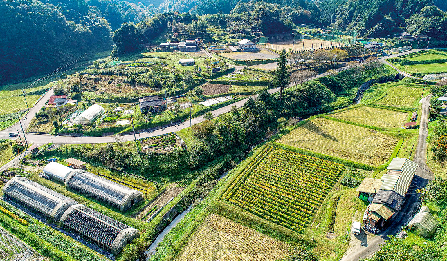 真庭市岩井谷の写真