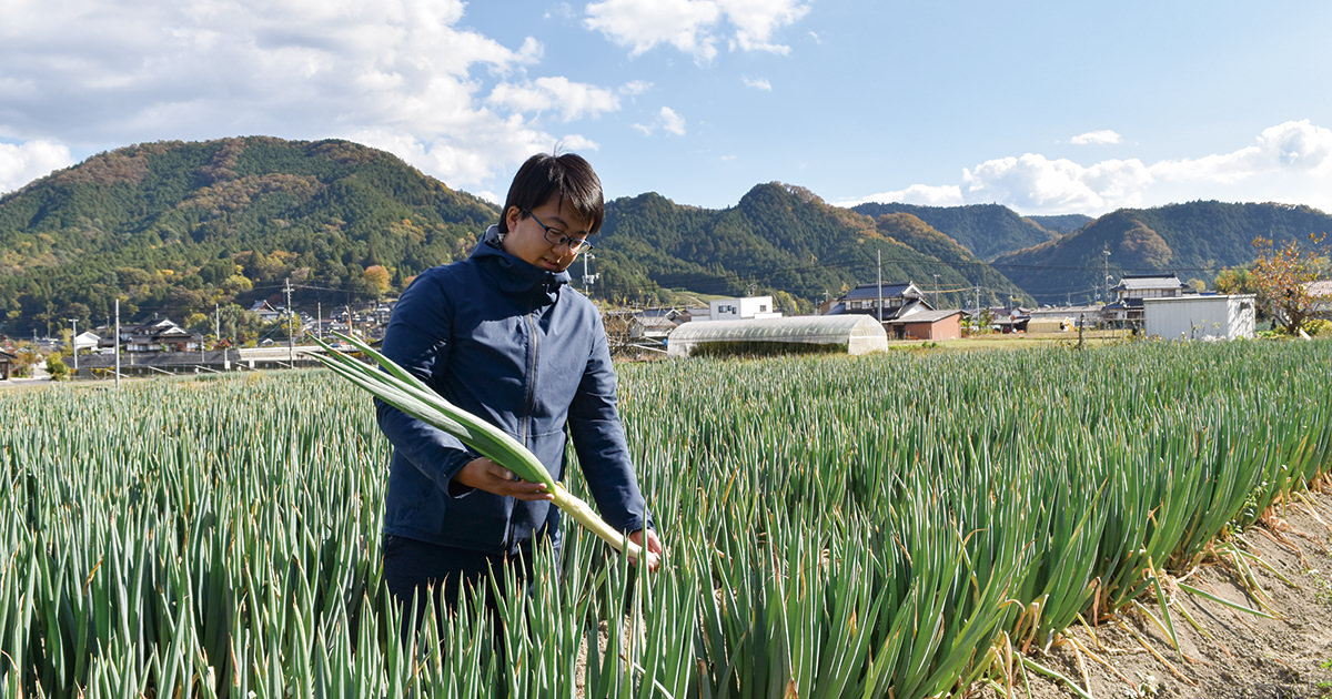 ナスと白ネギの2本柱で始めた農業 1年かけて芽生えた「作る責任