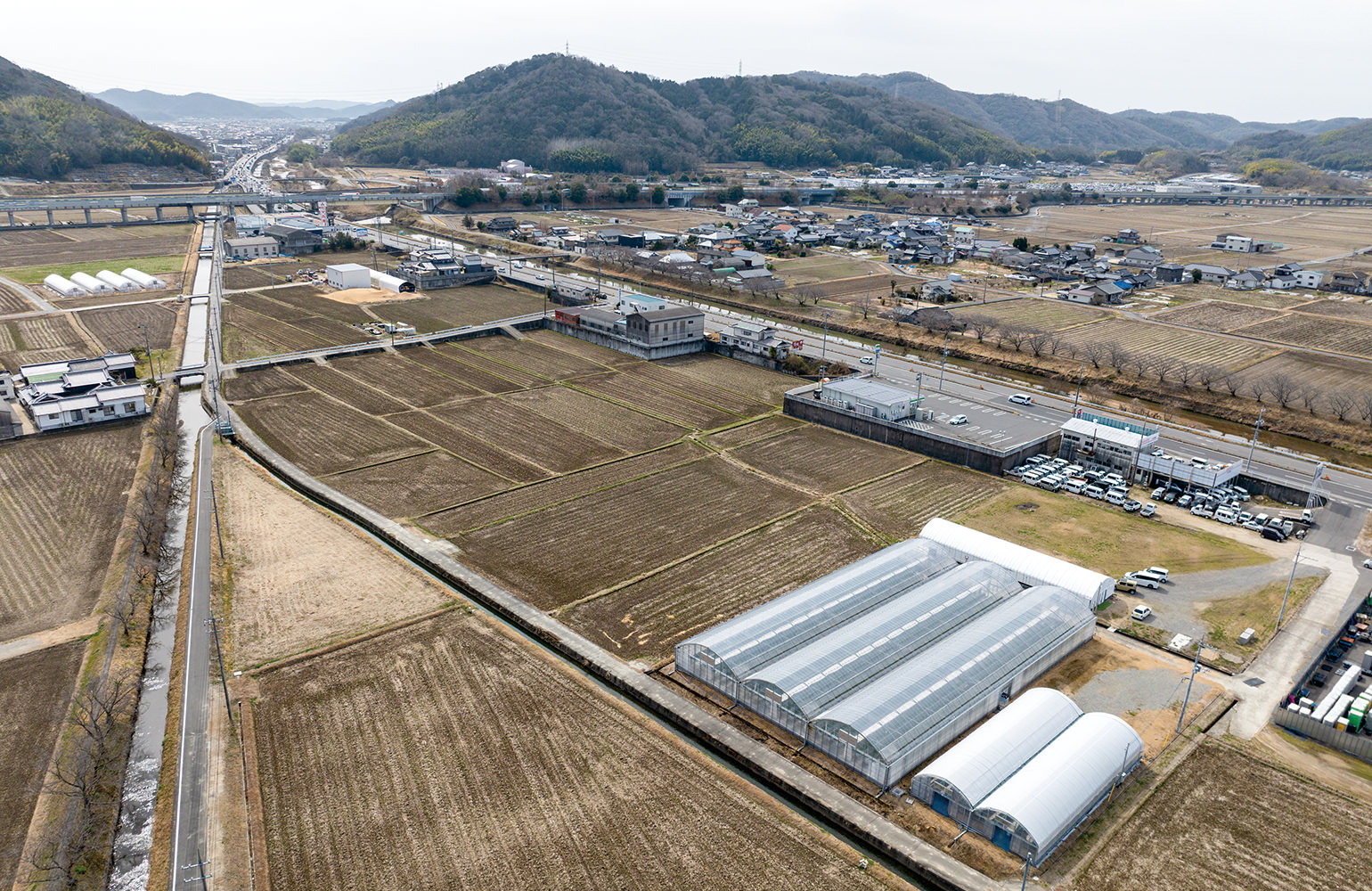 赤磐市立川（街に調和する農地）