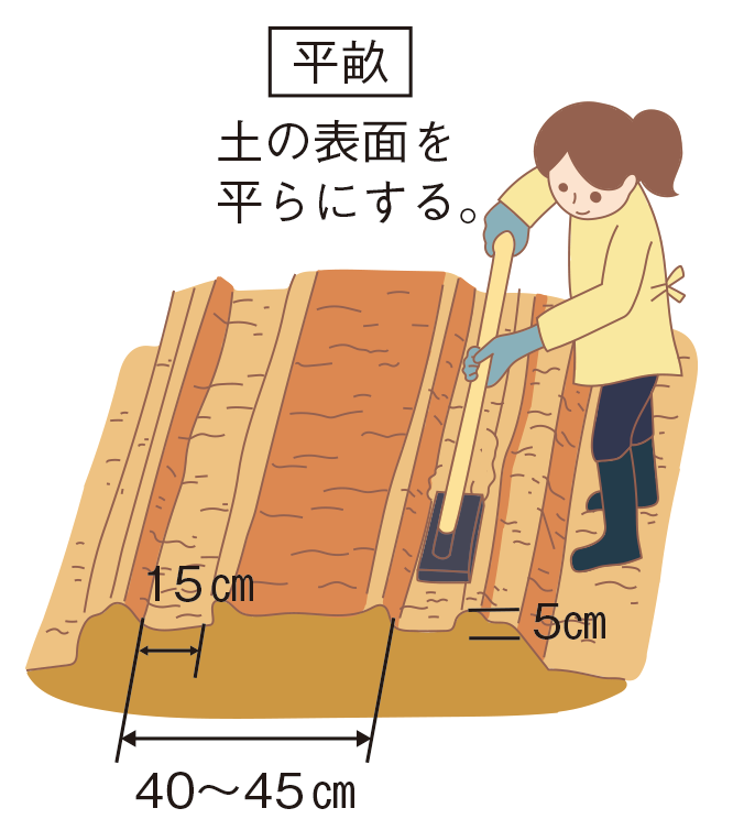 図:平畝
