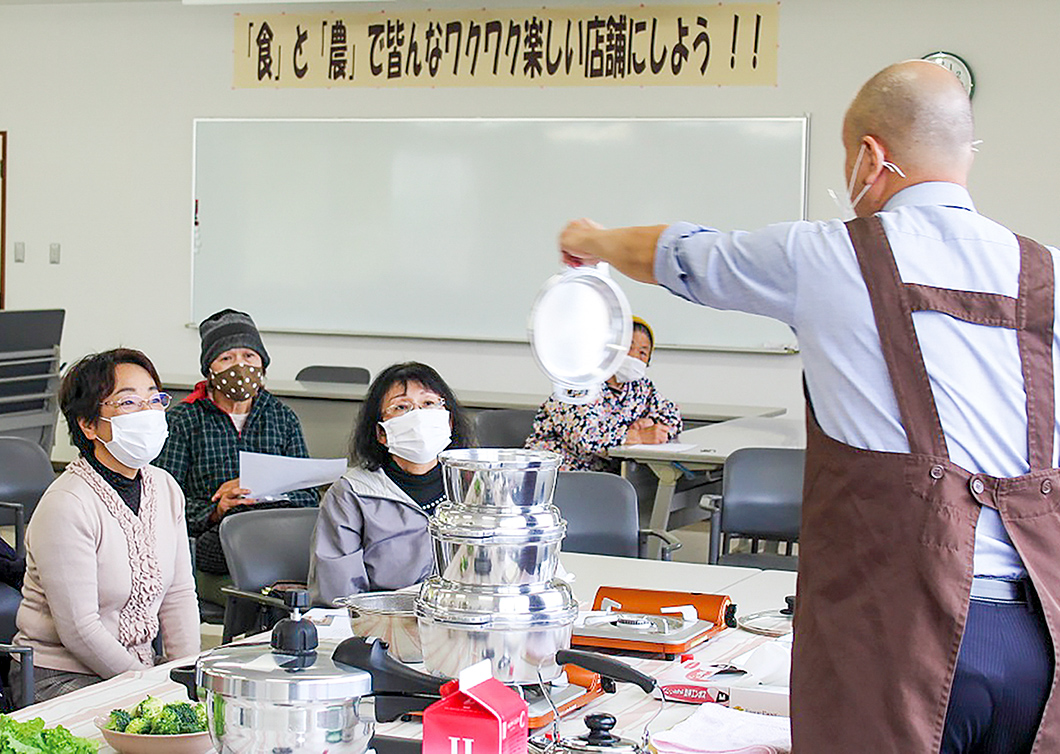 講習会の様子の写真