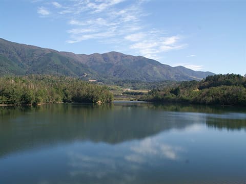 那岐山の風景写真