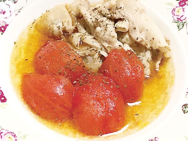 トマトの料理写真